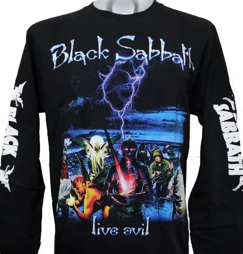 black sabbath long sleeve t shirt